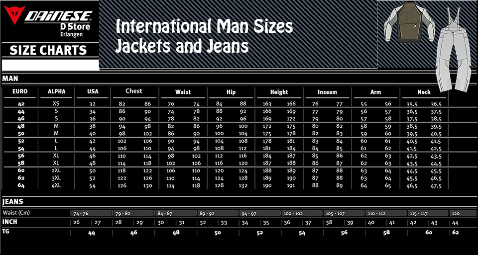 eu jacket size to us
