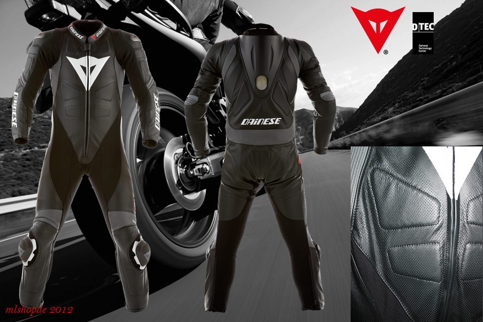 NEW   DAINESE LAGUNA SECA PRO ESTIVA 1 PIECE MEN SUIT   BLACK MAGNESIO 